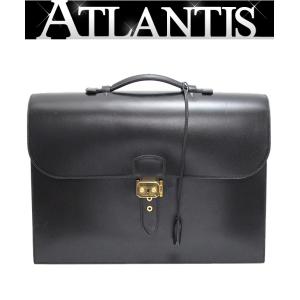 【広尾店】エルメス HERMES サックアデペッシュ38 ボックスカーフ ○Z刻印 G金具 【13619】｜atlantis