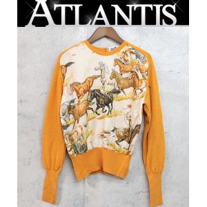 美品☆LEONARD FASHION レオナール ファッション 0389112 シルク  