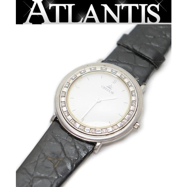 【広尾店】 クレドール CREDOR HATTORI SEIKO セイコー クオーツ レディース腕時...