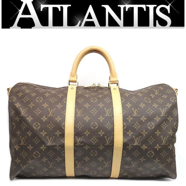 【広尾店】ルイヴィトン Louis Vuitton キーポル バンドリエール50 モノグラム G金具...