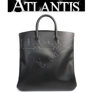 【広尾店】美品 エルメス HERMES コネクト ザ ドット オータクロア40 ハンドバッグ エヴァーグレイン 黒 K刻印(2025年) 【19274】