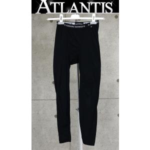 【在庫処分大セール！】 CHROME HEARTS 新宿店 クロムハーツ SALE 裾ホースシュー プリント レギンス メンズ size:S 黒 30843