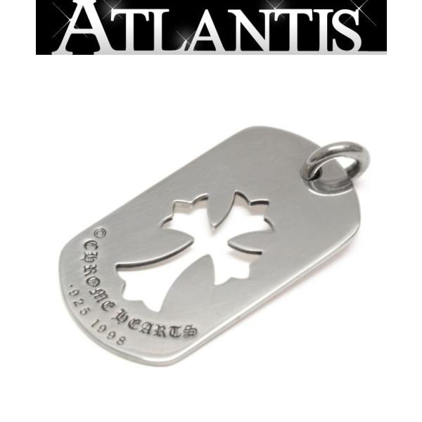 CHROME HEARTS 新宿店 クロムハーツ ラージ カットアウトクロス ドッグタグ メンズ シ...