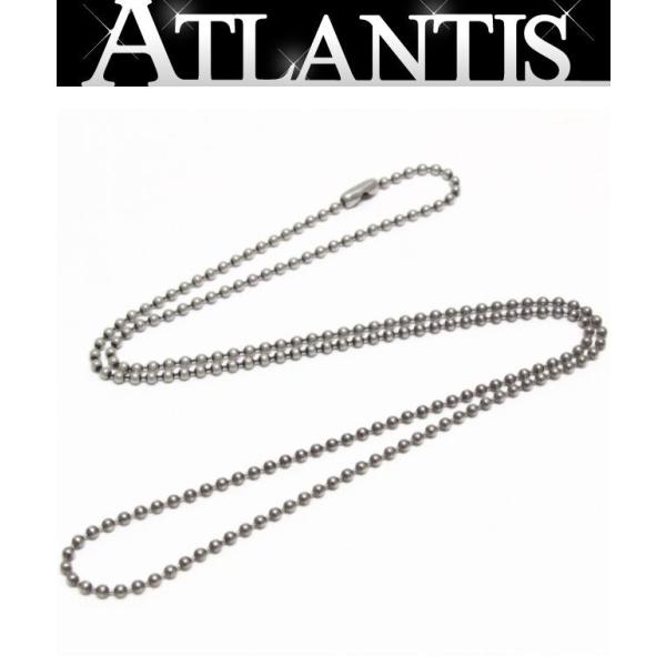 CHROME HEARTS 新宿店 クロムハーツ ボールチェーン ネックレス 65cm メンズ シル...