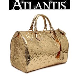 ルイヴィトン Louis Vuitton ミロワール スピーディ30 ハンドバッグ ドレゴールド M95272 【65445】｜atlantis