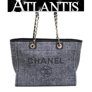 極美品 シャネル CHANEL ドーヴィル ショッピングバッグ チェーン