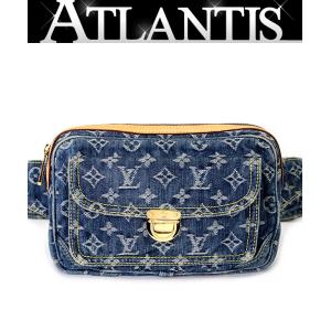 Louis Vuitton モノグラム  デニム　バムバッグ　M95347 ルイ ヴィトン モノグラムデニム バムバッグ ブルー M95347