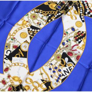 シャネル CHANEL ヴィンテージ 大判スカ...の詳細画像5