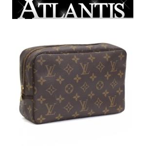 ルイヴィトン Louis Vuitton トゥルーストワレット23 化粧ポーチ モノグラム M47524 【72982】