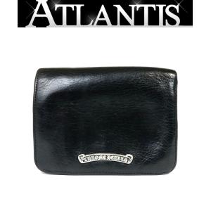 CHROME HEARTS 銀座店 クロムハーツ JOEY ジョーイ ウォレット 二つ折り 財布 レザー SV925 黒 94520｜atlantis