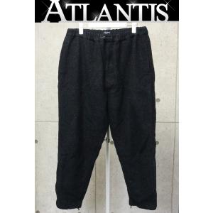 COMME des GARONS HOMME 銀座店 コム デ ギャルソン オム ウールツイル パンツ size:M 黒系 94648｜atlantis