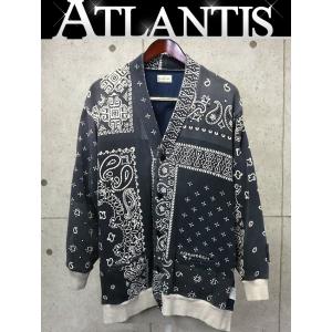 KAPITAL 銀座店 キャピタル バンダナ柄 キルトナイロン 切り替え ジャケット メンズ size:1 ネイビー系 94687｜atlantis