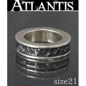 Gaboratory 銀座店 ガボラトリー ガボール フラット チゼル ドリール リング メンズ シルバー 21号 94716｜atlantis