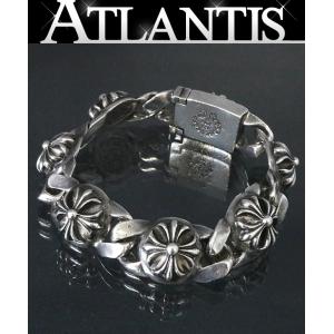 CHROME HEARTS 銀座店 クロムハーツ クロスリンク ブレスレット メンズ シルバー SV925 6リンク 94787｜atlantis