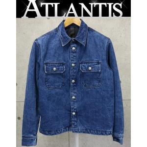 CHROME HEARTS 銀座店 クロムハーツ ワークドッグ デニムシャツ クロスボタン ジャケット size:S ブルー 95030｜atlantis