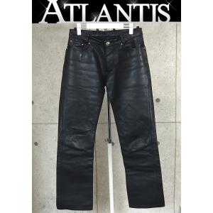 CHROME HEARTS 銀座店 クロムハーツ 5ポケット フレアニー レザー 