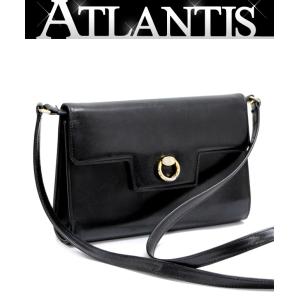 グッチ GUCCI ヴィンテージ ショルダーバッグ スモール レザー 黒 【64182】｜atlantis