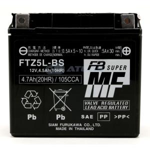 古河電池 FURUKAWA BATTERY FTZ5L-BS 液入り充電済み メーカー1年保証 互換バッテリー YTX5L-BS FTX5L-BS