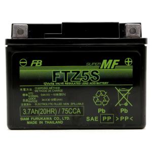 古河電池 バイク バッテリー FURUKAWA BATTERY FTX5L-BS 液入り充電
