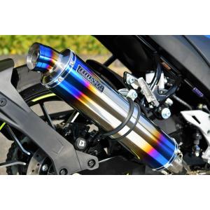 BEAMS G344-53-S1J GIXXER SF250ジクサー 2BK-ED22B R-EVO ヒートチタン 政府認証 ビームス マフラー｜atlas-parts