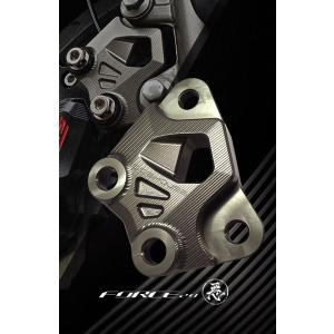 正規品/超高品質]FRANDO 4POD鍛造ブレーキキャリパー赤 右側