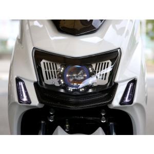 シグナス3型 GAMMAS 魚眼 プロジェクターヘッドライト 廃盤品【ジャンク】 シグナス3型 GAMMAS 魚眼 プロジェクターヘッドライト 廃盤品