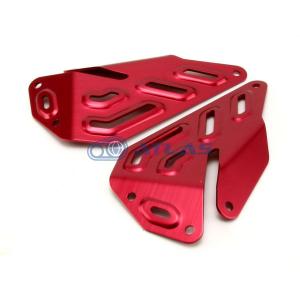 KOSO 4TH CYGNUS X シグナスX アルミステップ フロントセット レッド