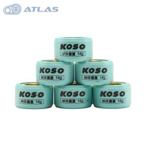 KOSO EVO レーシングウエイトローラーセット φ20×12mm 14g 6個入り｜atlas-parts