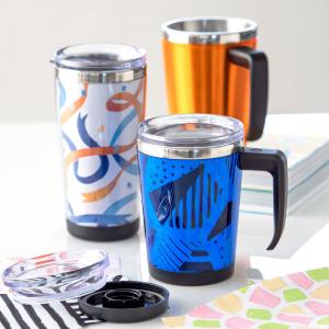 蓋付きマグカップ 330ml 中空2重構造 ス...の詳細画像3