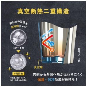 ビールジョッキ 700ml 保冷 真空断熱 ス...の詳細画像2