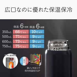 水筒 500ml 保温 保冷 真空断熱 ステン...の詳細画像5