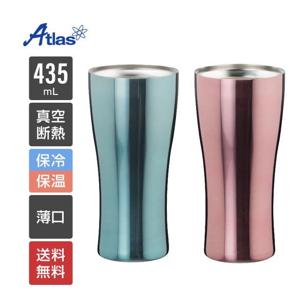 ステンレス タンブラー 435ml 保温 保冷 真空断熱 チタンコーティング 父の日 母の日 プレゼ...