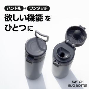 アトラス 水筒 510ml ワンタッチマグボト...の詳細画像1