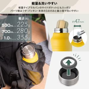 水筒 500ml 530ml 保温 保冷 ハン...の詳細画像4