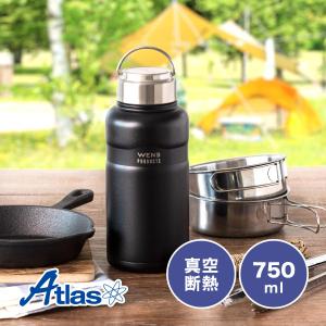 Wens ハンドル付きスクリューボトル 0.75L（ブラック）AWPB-750BKの商品画像
