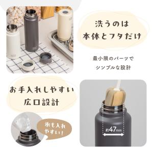 水筒 1000ml 保温 保冷 ステンレス ハ...の詳細画像3