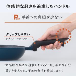 超軽量 フライパン 28m 超深型 IH ガス...の詳細画像2