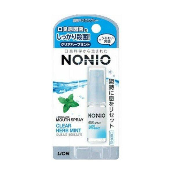 ライオン NONIO ノニオ 薬用 マウススプレー クリアハーブミント 5ml