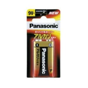 Panasonic パナソニック アルカリ乾電池 9V型 6LR61XJK/1 ブリスターパック｜atlife-shop