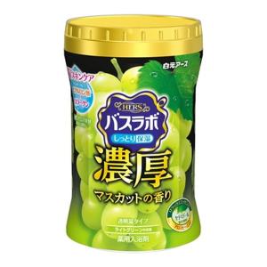 白元アース HERS バスラボ ボトル 濃厚 マスカットの香り 600g 薬用入浴剤｜atlife-shop