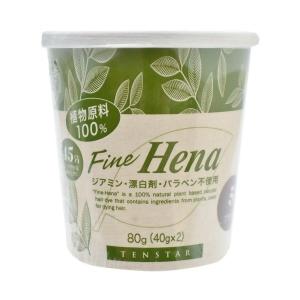 テンスター ブラウン ファインヘナ 80g 手袋