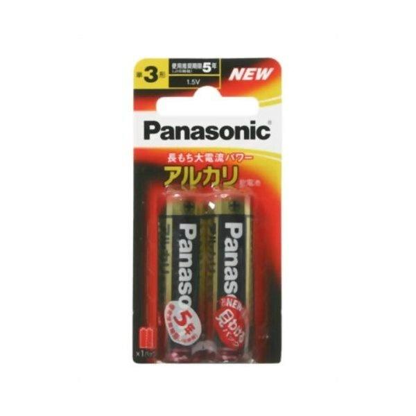 【定形外郵便】パナソニック(Panasonic) アルカリ乾電池 LR6XJ/2B 単3×2Pブリス...