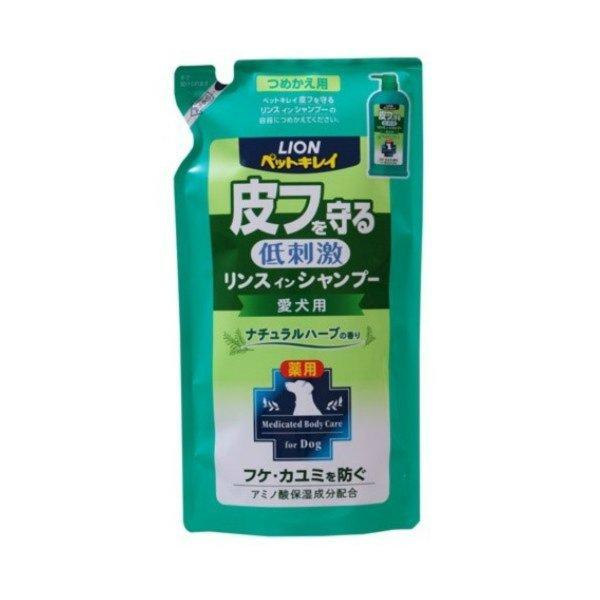 【送料無料・まとめ買い】PK皮フを守るリンスインSP犬詰替400ML  ×3点セット(4903351...