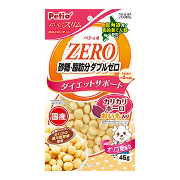 【送料無料・まとめ買い×10個セット】ペティオ おいしくスリム 砂糖・脂肪分ダブルゼロ カリカリボー...