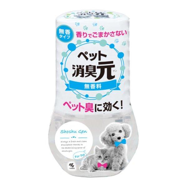 【送料無料・まとめ買い×10個セット】小林製薬 ペット消臭元 無香料 400ml