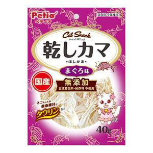 【送料無料・まとめ買い×120個セット】ペティオ キャットSNACK スナック 乾しカマ まぐろ味  40g｜atlife-shop