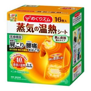 花王 めぐりズム 蒸気の温熱シート 16枚入｜atlife-shop