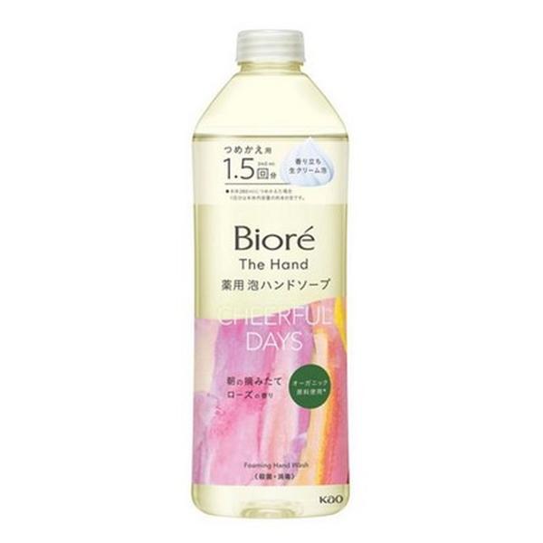 花王 ビオレ ザ ハンド 薬用 泡ハンドソープ 朝の摘みたてローズの香り つめかえ用 340ml