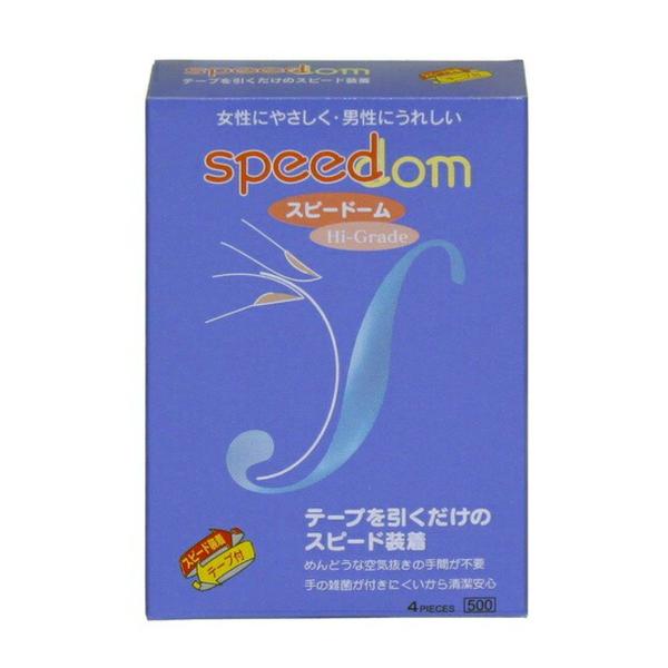 【送料無料】ジャパンメディカル スピードーム500 (Speedom) 4個入 1個