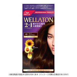 ウエラ(WELLA) ウエラトーン 2＋1 クリームタイプ 4B ピュアブラウン｜atlife